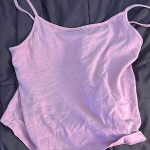 Women's Pink Spaghetti Strap Top